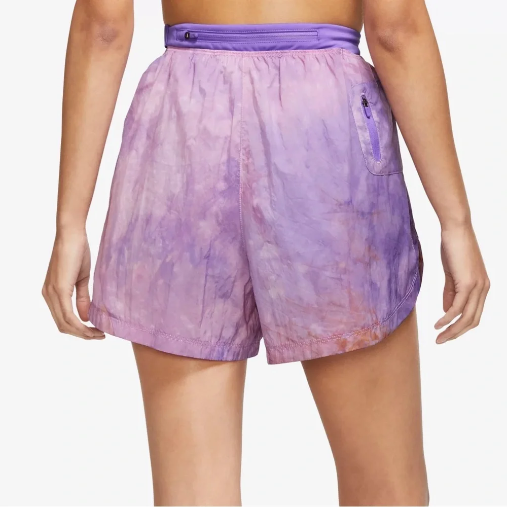 NEW Nike Trail Athletic Running Workout Activewear Shorts (Purple / Pink / Brown